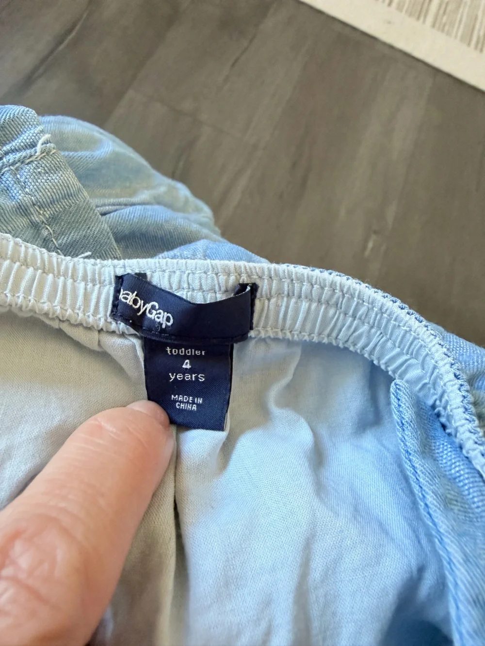 GAP light blue